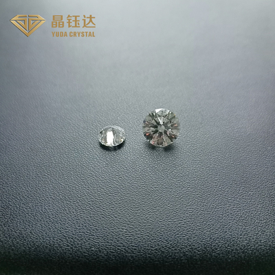 1.0ct 2.0ct 3.0ct गोल चमकदार कट ढीला लैब उगाया हीरे HPHT के लिए अंगूठी