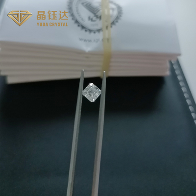 सफेद डी ई एफ रंग एचपीएचटी प्रयोगशाला हीरे 1.5ct 2.0ct एचपीएचटी ढीला हीरा