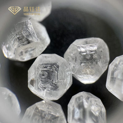 1.00 - 10.00 Ct DEF रंग ग्रेड कट FL -I3 ब्लैक HPHT कच्चा कार्बन हीरा