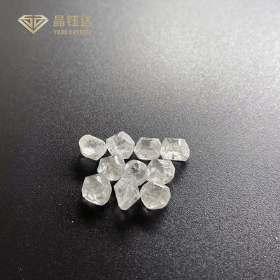 1.00 - 10.00 Ct DEF रंग ग्रेड कट FL -I3 ब्लैक HPHT कच्चा कार्बन हीरा
