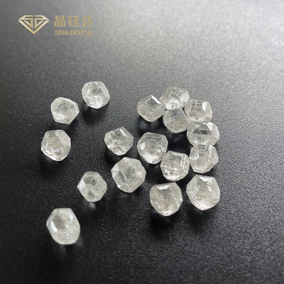 1.00 - 10.00 Ct DEF रंग ग्रेड कट FL -I3 ब्लैक HPHT कच्चा कार्बन हीरा