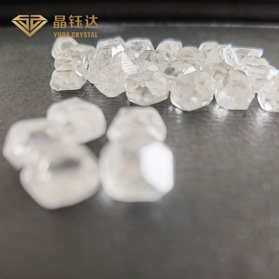 8 मिमी 10 मिमी डीईएफ रंग कच्चा एचपीएचटी कच्चा हीरा 7.0ct से 12.0ct