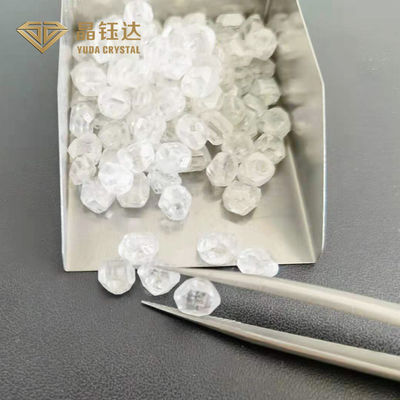 6.0ct 7.0ct एचपीएचटी कच्चे हीरे कटा हुआ अनपॉलिश्ड हीरा फैंसी अंडाकार हीरे के लिए