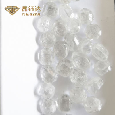 6.0ct 7.0ct एचपीएचटी कच्चे हीरे कटा हुआ अनपॉलिश्ड हीरा फैंसी अंडाकार हीरे के लिए