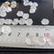 2.5-3ct एचपीएचटी सफेद कृत्रिम रूप से निर्मित हीरे वीवीएस वीएस ढीले रत्नों के लिए स्पष्टता