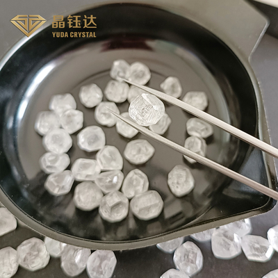 9 मिमी 11 मिमी डीईएफ रंग एचपीएचटी कच्चा अनकट हीरा 8.0ct से 8.99ct