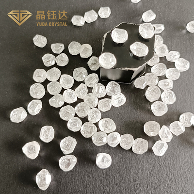 ईएफजी रंग 10 मिमी 12 मिमी एचपीएचटी हीरा प्रयोगशाला में उगाया गया 8ct 12ct डीईएफ के लिए ढीला हीरा