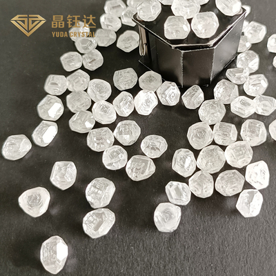 6.0Ct अप लैब निर्मित हीरे वर्ग EFG रंग HPHT कच्चे हीरे
