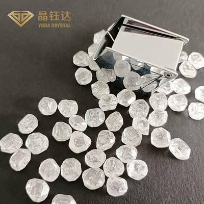 6.0Ct अप लैब निर्मित हीरे वर्ग EFG रंग HPHT कच्चे हीरे