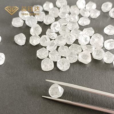 ईएफजी रंग 10 मिमी 12 मिमी एचपीएचटी हीरा प्रयोगशाला में उगाया गया 8ct 12ct डीईएफ के लिए ढीला हीरा