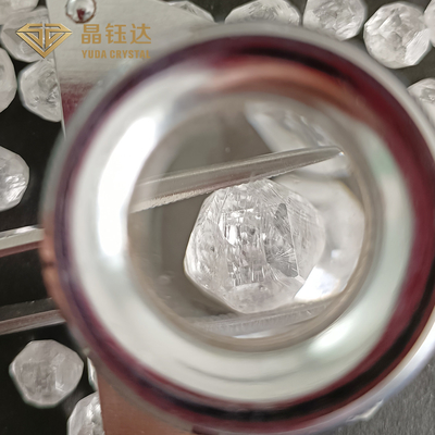 डीईएफ एसआई वीएस वीवीएस एचपीएचटी लैब कच्चा कच्चा हीरा 8.0ct से 20.0ct