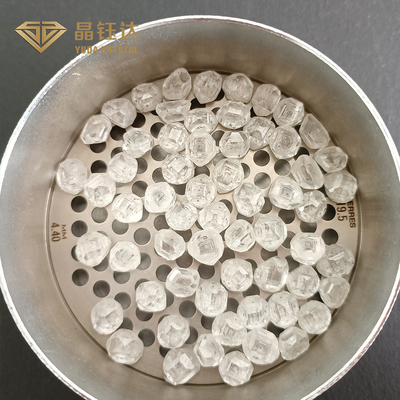 1.5ct-2.0ct एक गुणवत्ता डीईएफ रंग एचपीएचटी बिना कटे हीरा प्रयोगशाला गहने के लिए विकसित हीरा