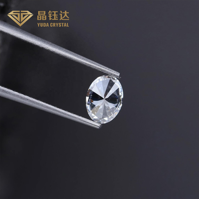 अंडाकार चमकदार कट 3.0ct एचपीएचटी आईजीआई प्रमाणित प्रयोगशाला में उगाए गए हीरे