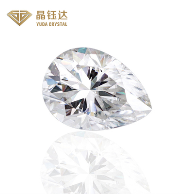 1ct 1.5ct 2ct 2.5ct Pear Lab हीरा IGI प्रमाणित HPHT Pear Shape
